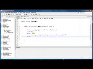fahrenheit to celsius in Java