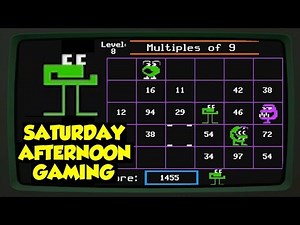 Number Munchers & Word Munchers (Apple II) - Classroom Education at its Best! - Sat Afternoon Gaming