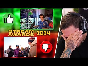 Ich bewerte die BESTEN Clips der Stream Awards 2024