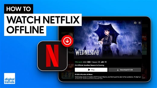 How to download Netflix shows for offline viewing