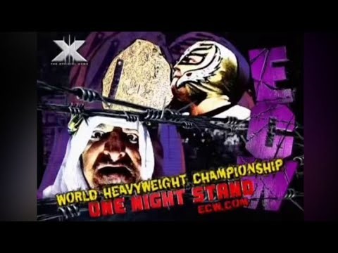 Rey Mysterio Vs Sabu World Heavyweight Championship Extreme Rules Match : ECW One Night Stand 2006
