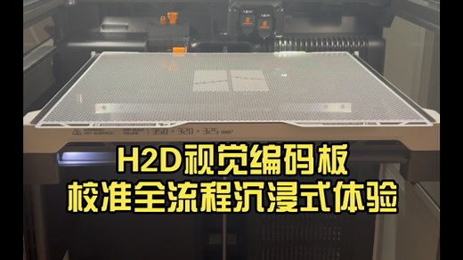 H2D视觉编码板校准全流程沉浸式体验