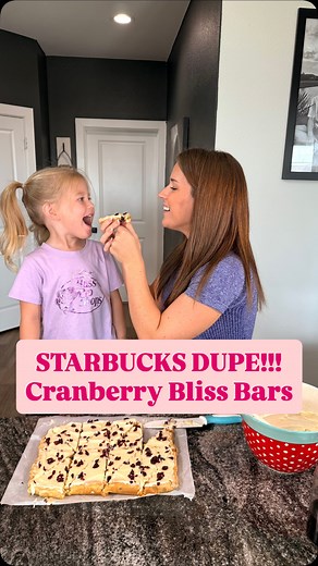 10K views · 137 reactions | Making Cranberry Bliss Bars with my mini...