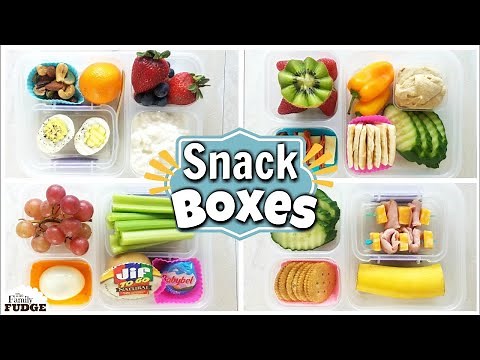 DIY Bistro Boxes 🍎 SNACKS on the GO!