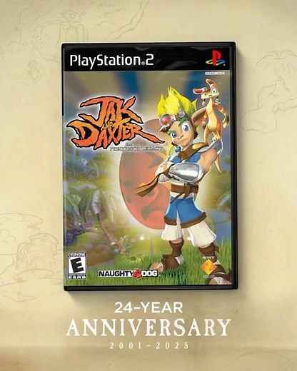 Happy 24th anniversary to Jak and Daxter: The Precursor Legacy! 🎉