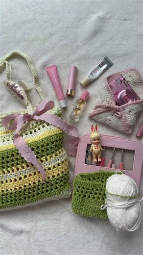 Crochet a mesh tote bag: Tips for a fun spring project