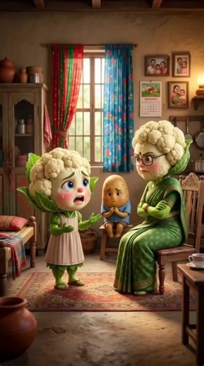 ফুলকপির বিয়ে আলুর সাথে মজার নাটক