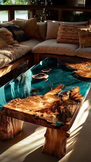 Make Your Table with EPODEX Epoxy! 🌊✨ Create your own one-of-a-kind river table with our premium deep pour & casting epoxy kit, available in stunning turquoise shades—or choose from 150 colors, including crystal-clear, metallic, neon, and more! 🎨 🔹 Easy to Apply: 1️⃣ Mix the EPODEX resin with the hardener. 2️⃣ Add your favourite pigment to customize your perfect shade. 3️⃣ Pour it into the mould and let it cure. 💬 Want to check out the product and see the price? Drop a "Link" in the comments