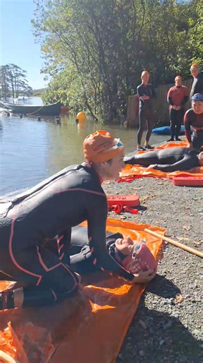 We all renewed our RLSS Open Water Swimming Lifeguard and Water Safety Management qualifications this weekend. Thanks to Jacqui at Waterwise Cumbria for organising us and running a very professional but fun weekend. Lifesaving training is very rewarding. More than anything it empowers you to make the right decisions when it all goes to 💩! Would you know what to do? Could you even save yourself? We plan to continue our popular Lifesaving course for outdoor swimmers next season so perhaps you cou