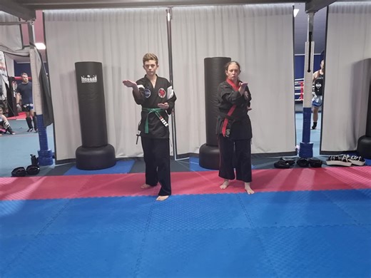 Zen Do Kai is a freestyle Karate incorporating striking and sparring elements, ground work and restraints, traditional drills and katas and the self defence applications from them. Use of weapons is also incorporated as well as defence against them. There really is a bit of everything in Zen Do Kai! Our adults classes are at 6pm Monday, Wednesday and Friday nights and new students are always welcome. We offer a week free trial so now is the perfect time to try something new! Contact us via the l