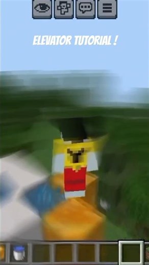 elevator tutorial #minecraft #tutorial #buildhacks