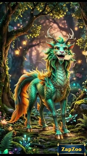 Qilin / Kirin - Mythical Creatures Magical Fantastic Beasts Mysterious Mythology Monsters shorts