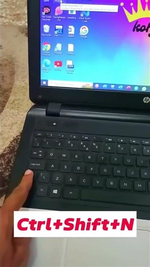 Create New Folder & Shortcuts Fast 💻 | Windows Keyboard Tricks | Shorts