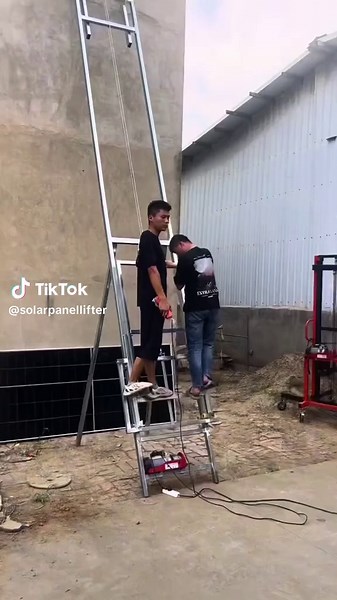 Solar Panel Lifter Ladder - Inquiry for Pricing and Catalog