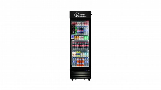 HAHA Vending Refrigerated Vending Machine Fresh Food Snacks Beverages AI Vending Machine Support Pax 360 mini