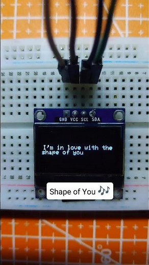 DIY Lyrical Player 🎵 | Arduino + OLED | Mini Music Project