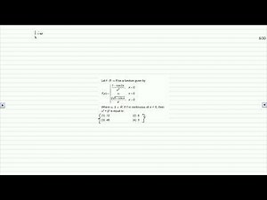 f: R to R be a Function given by f(x) = (1 - Cos2x)/x^2, Find the value of a^2 + b^2 #maths #aymqb