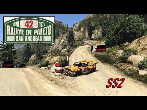 GTA V Motorsport - Realistic Rally Stages - RALLY de PALETO - SS2 - Mount Chiliad