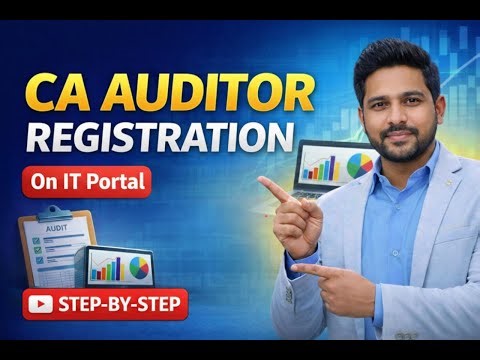 CA Registration as Auditor on IT Portal