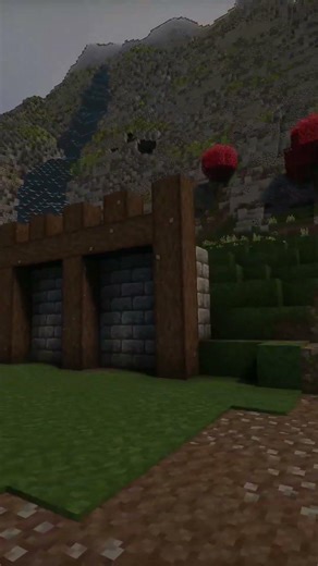 Working On The Retaining Wall Terraforming For The Tavern #minecraft #gaming #minecrafthardcore