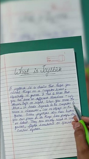 What Is a Joystick in Computer?| Simple Explanation for Beginners! |Computer basics short