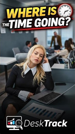 Your Team Works All Day… But Where Does Time Go? 🤯 | DeskTrack