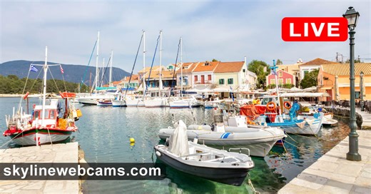 Time-lapse Port of Fiskardo - Kefalonia