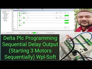 Delta Plc Programming Sequential Delay Output (Starting 3 Motors Sequentially) Wpl-Soft
