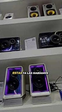 Bocinas de Edifier 😁 en Expo SoundCheck