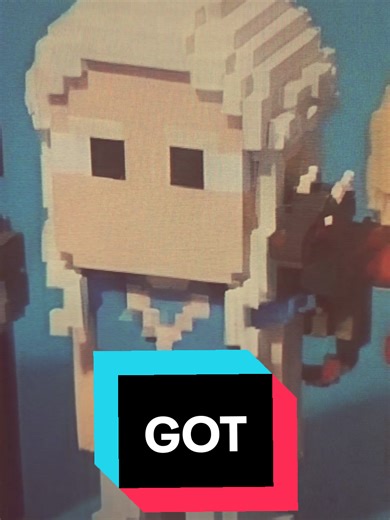 GAMES OF THRONES 😱✨ GOT in voxel art using AI, #got #ai #gamesofthrones