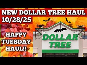 NEW DOLLAR TREE HAUL 10/28/25