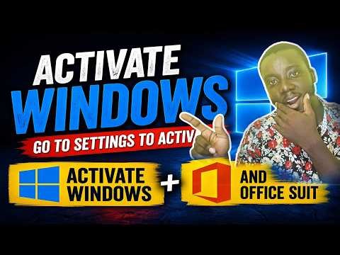 Activate Windows – Go to Settings to Activate | Understanding PowerShell & Legit Activation Methods