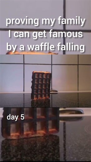 falling waffle #waffle #memes #falling #funny #meme #shorts
