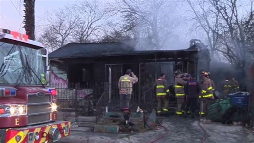 Fire leaves vacant West Side home a total loss, SAFD says