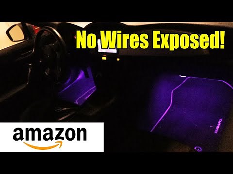 Govee Car LED Light Strips Install! Best Wire Management for FRS/BRZ/GT86!