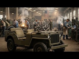 Inside America’s WWII Jeep Factory | The Vehicle That Changed History