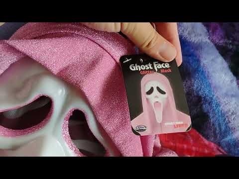My Walmart halloween pickup 2025 (pink ghostface mask)