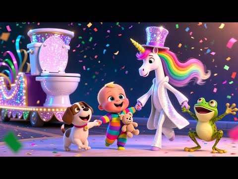 Pottytime Parade Giggle 🚽 | Fun Learning & Play for Kids | Toddler Adventure Video