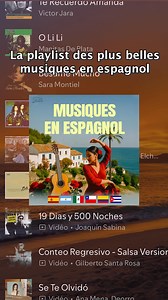 La playlist des plus belles chansons en espagnol 🇪🇸💃 Disponible gratuitement sur toutes les plateformes de streaming 🎶 | Filtr