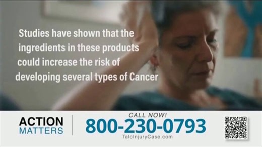 Action Matters TV Spot, 'Talcum Powder Lawsuit'
