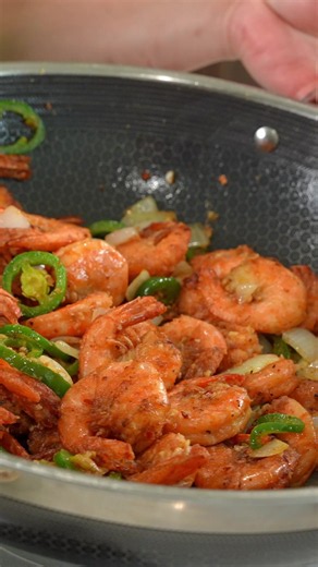Camarones con Jalapeños — Spicy Jalapeño Pepper Shrimp