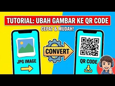 Convert JPG ke QR Code Paling Mudah! Tanpa Aplikasi Ribet1209