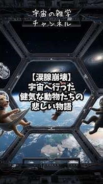 人類より先に宇宙へ行った動物たち！