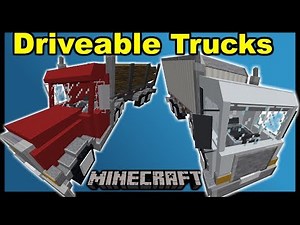 [1.12 Minecraft] Driveable TRUCKS - One structure command