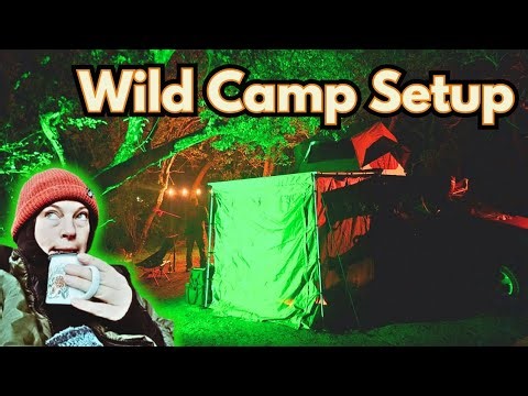 First Night Wild Camping at Shell Island | Rooftop Tent & Camp Life