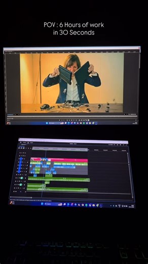 Harsh Badhan on Instagram: "6 hours of work in 30 seconds. Built an entire ad end-to-end using AI — script, voice, character consistency, shots, editing, everything. Used: • Nano Banana • Veo 3 • ChatGPT • ElevenLabs Not here to flex tools. Here’s the real win: This workflow cuts production cost by 80% and turns a 10-day delivery into a 4-hour turnaround — without sacrificing quality. If your brand wants high-performance AI ads that actually convert, not just “aesthetics,” DM me. Let’s build som