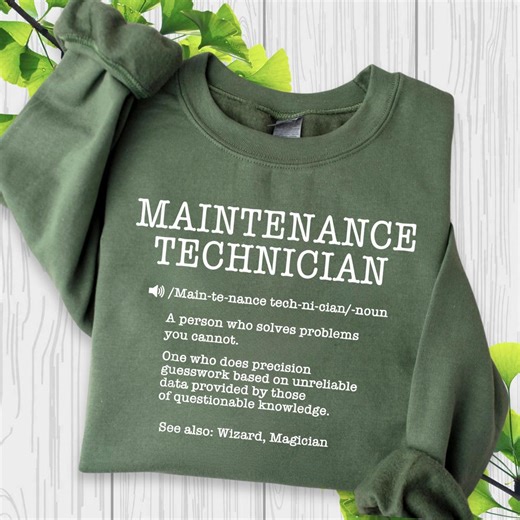 Maintenance Technician Repair Worker Handyman T-shirt, Quote for Maintenance Technician Tee, Coworker Gift Shirt - Etsy