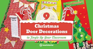 9 Christmas Door Decorations to Jingle Up Your Classroom