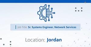 STS is looking to hire a "Sr. Systems Engineer, Network Services” for our office in Jordan. For those who are interested please click on the below link and submit your Resume: https://bit.ly/3nlP0BU #Vacancies #STS #Job #Vacancy #JO #Jordan | STS, A Zaintech Company | Facebook