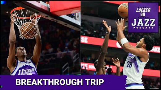 BREAKOUT: Utah Jazz's Brice Sensibaugh & Cody Williams SHINE On Youth-Driven Road Trip
